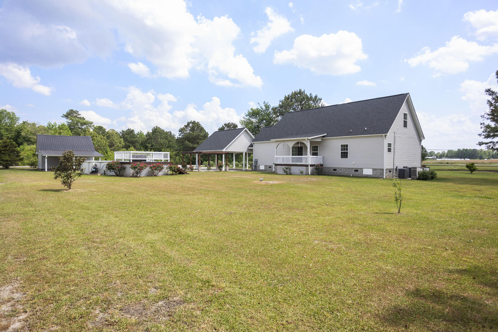421 Jackson Store Road Beulaville, NC 28518 - Photo 54 of 99 Back of the House
