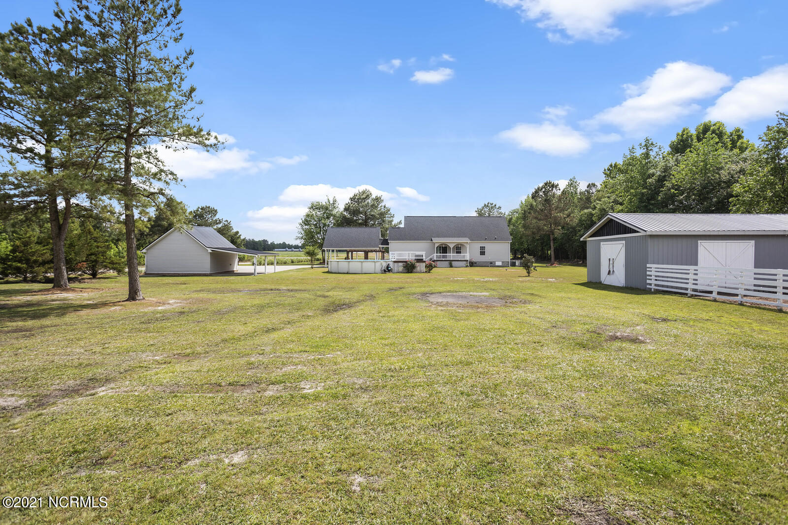 421 Jackson Store Road Beulaville, NC 28518 - Photo 83 of 99 Hug Back Yard