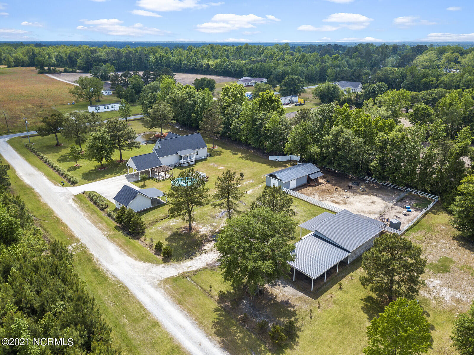 421 Jackson Store Road Beulaville, NC 28518 - Photo 96 of 99 86_DJI_0271_mls