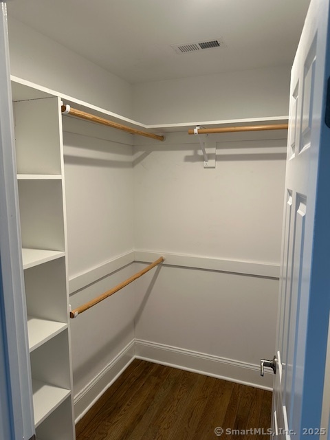17 Vermont Avenue, Unit 17 Fairfield, CT 06824 - Photo 9 of 16 a view of an empty walk in closet