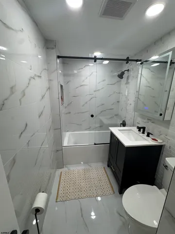 a view of a terrace with a chair