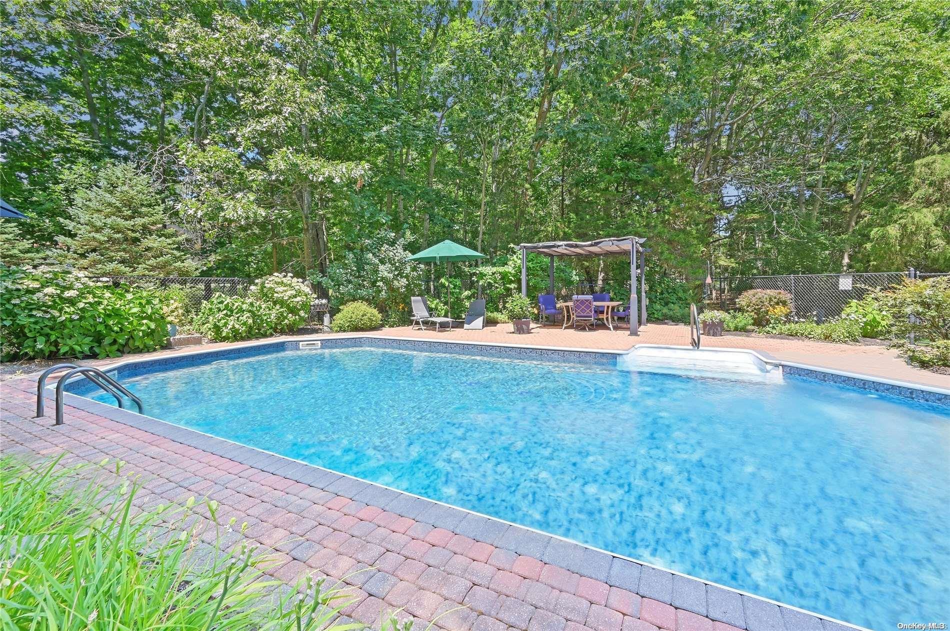 18 x 36 Heated in-ground pool