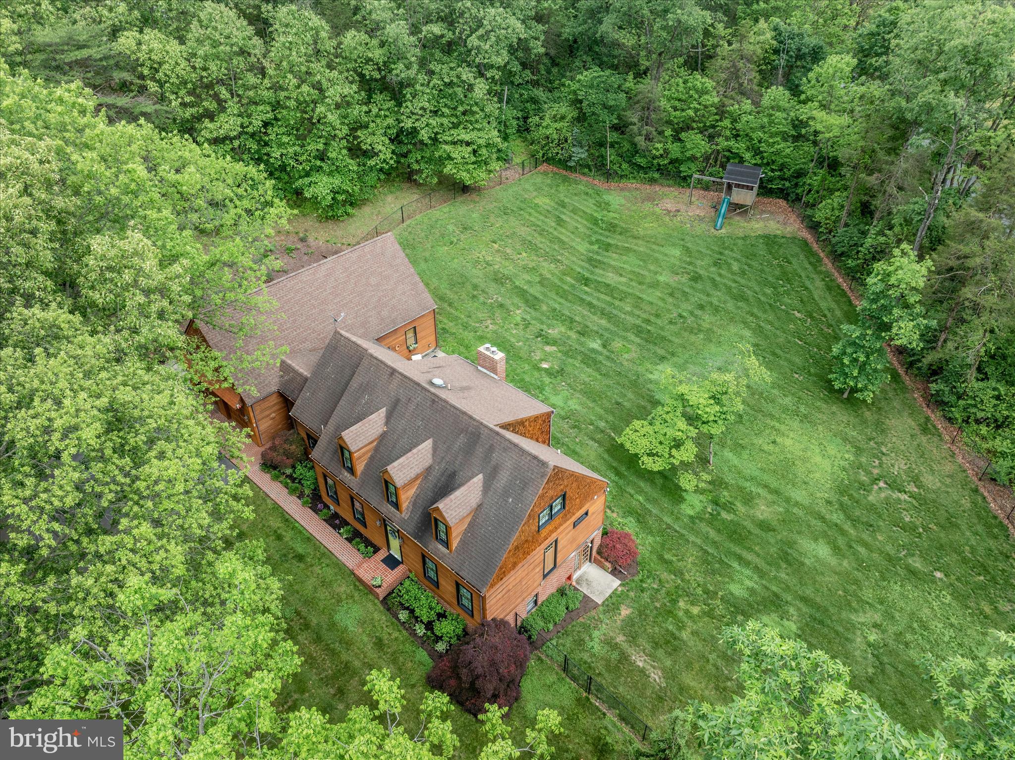 15810 Spade Road Hagerstown, MD 21740 - Photo 45 of 76 an aerial view of a house with a yard basket ball court and outdoor seating