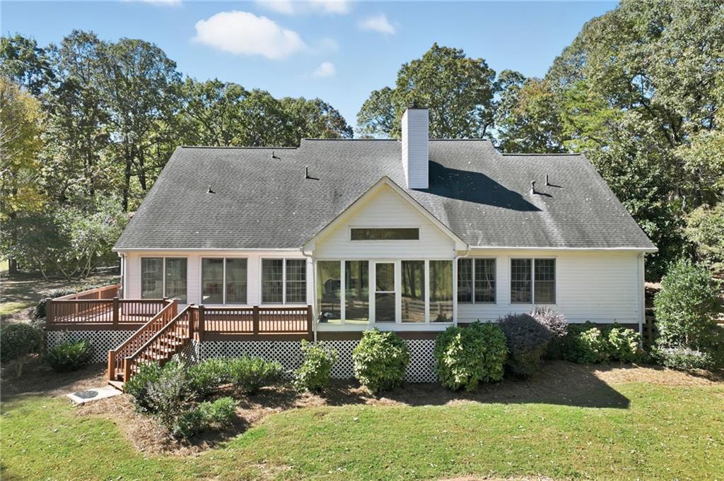 6752 Shoal Creek Road Clermont, GA 30527 - Photo 52 of 65 front view of a house with a yard