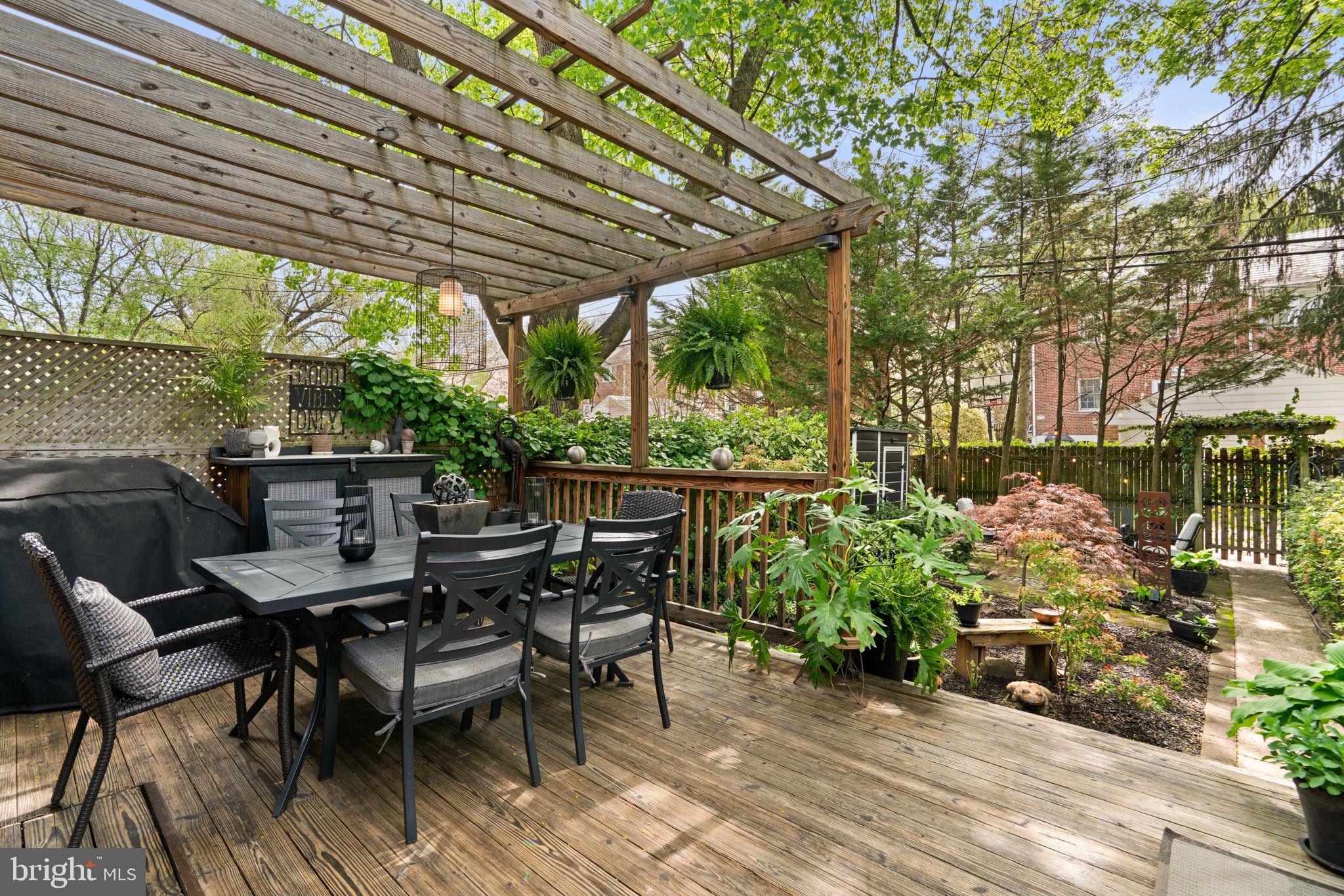 79 Murdock Road Baltimore, MD 21212 - Photo 23 of 38 Lush garden retreat with cozy deck.