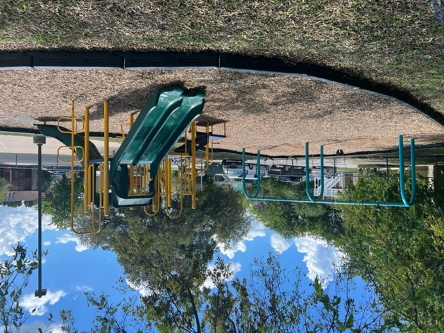 9703 Roxanna Drive, Unit D Austin, TX 78748 - Photo 11 of 24 View of community jungle gym/Playground and BBQ area just next to the building.