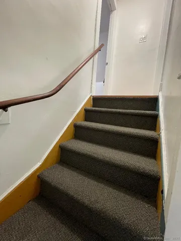 a view of a garage with stuff