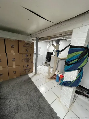 a view of parking garage