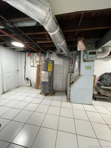 a view of storage and utility room