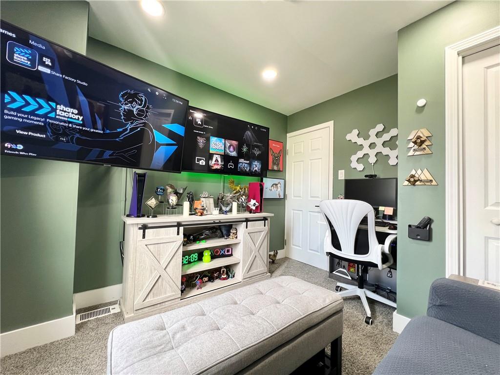 1037 Bay Ridge Avenue Pittsburgh, PA 15226 - Photo 25 of 34 a room with chandelier fan and windows