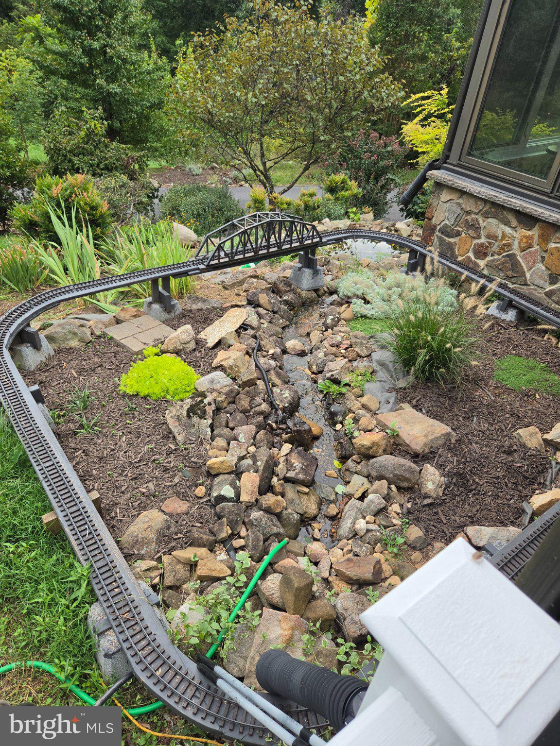 2033 Smith Run Road Bentonville, VA 22610 - Photo 69 of 71 Outdoor train and fountain
