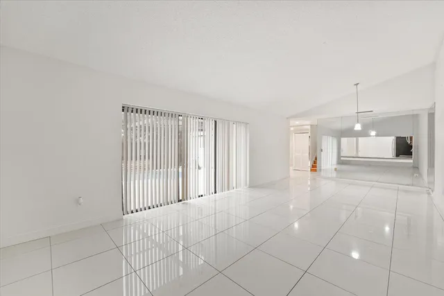 a view of a livingroom with a furniture