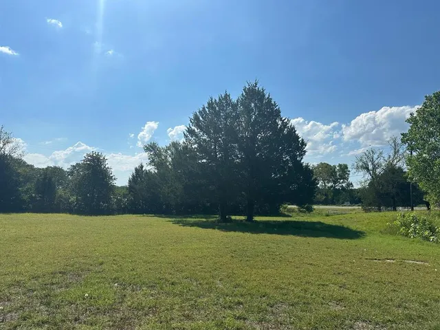 a view of a green field
