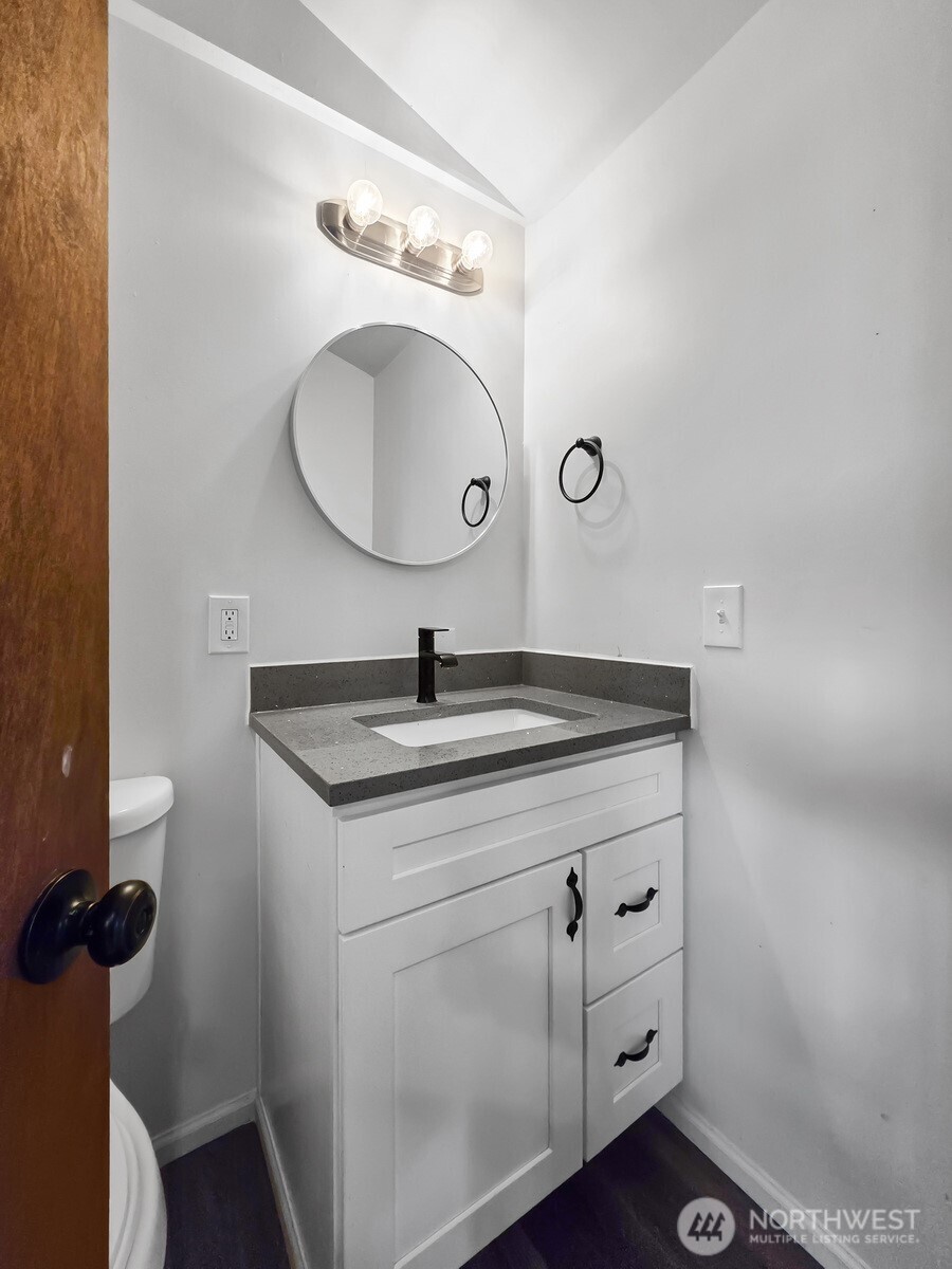21275 Lafayette Road Sedro-Woolley, WA 98284 - Photo 21 of 40 a bathroom with a sink and a mirror