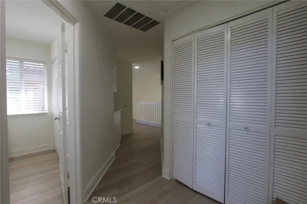 a view of closet area