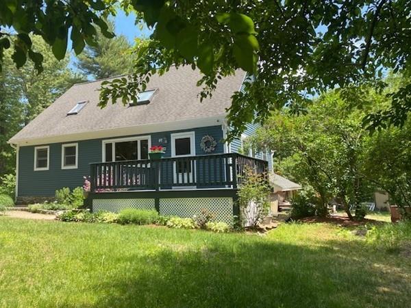 70 Cutler Road Holden, MA 01522 - Photo 2 of 28 a view of a house with a yard balcony and plants