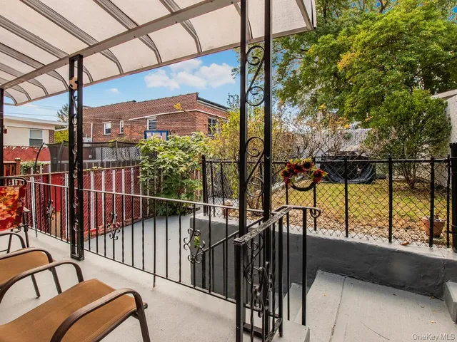 a view of a street with stairs