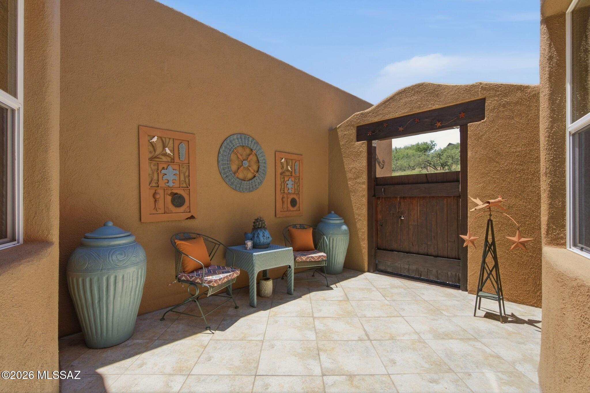 336 Via Capri Rio Rico, AZ 85648 - Photo 3 of 46 Front Courtyard