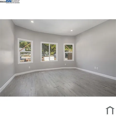 a living room with a window