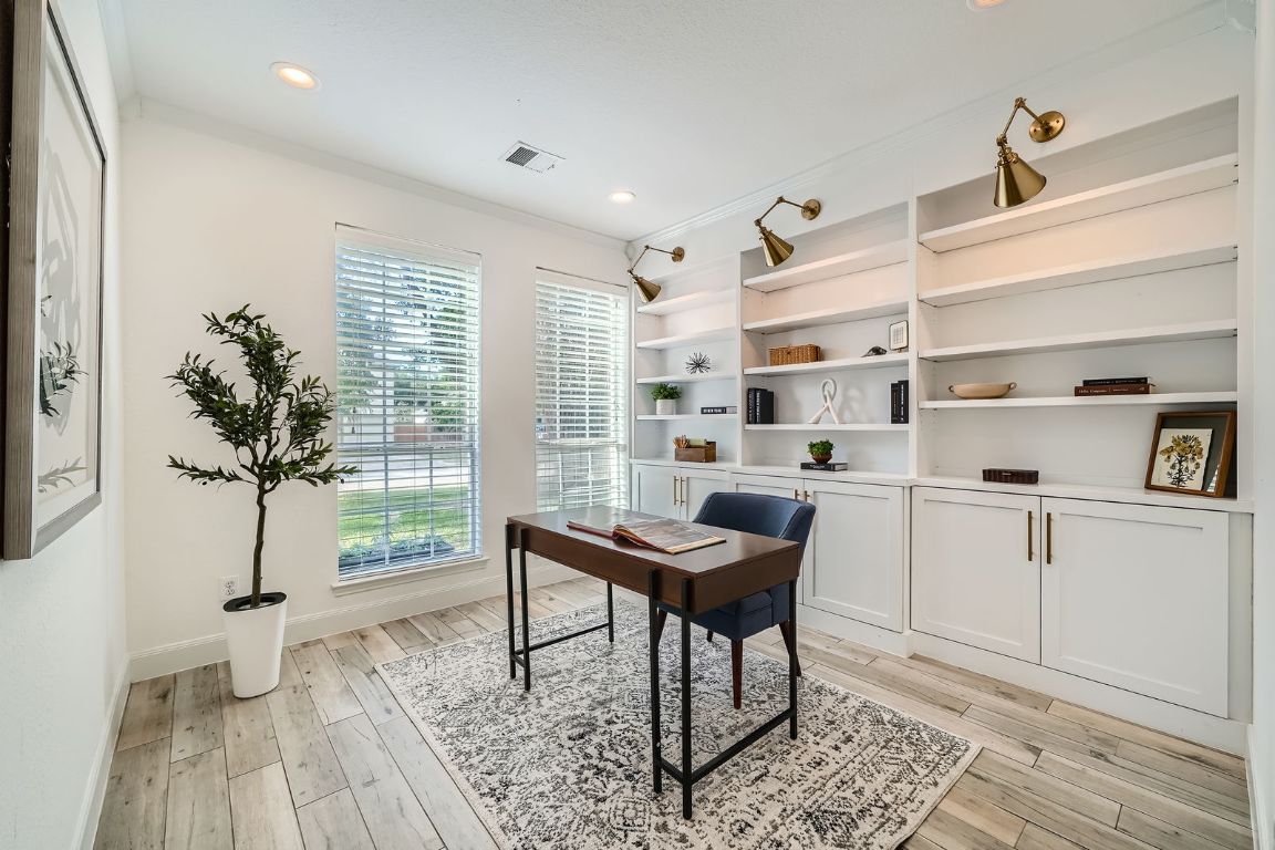 1237 Fall Creek Loop Cedar Park, TX 78613 - Photo 7 of 39 a workspace with furniture and window