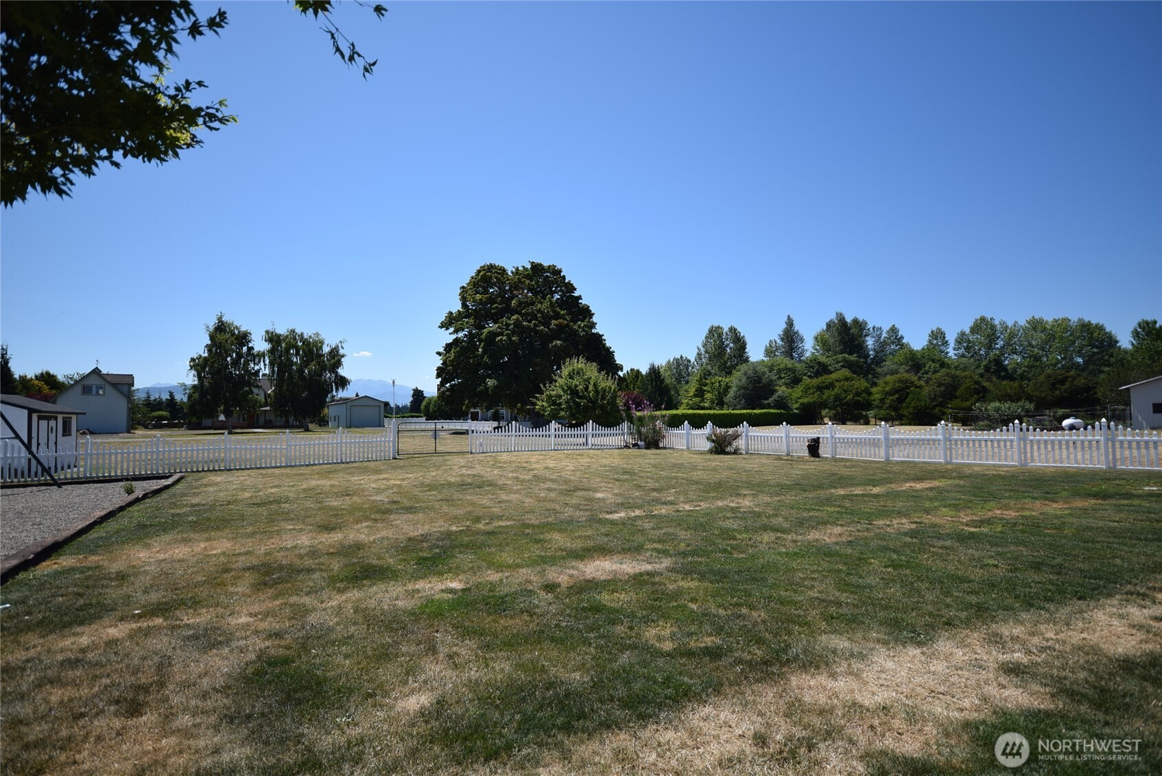 71 John Carl Road Sequim, WA 98382 - Photo 35 of 37 a view of outdoor space with field and trees