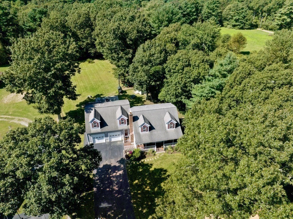 304 Mill Road Fairhaven, MA 02719 - Photo 31 of 35 an aerial view of a house with a yard and lake view
