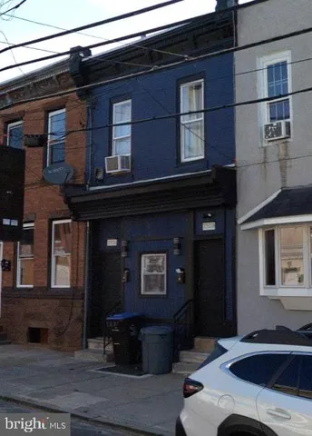 a building view with a outdoor space