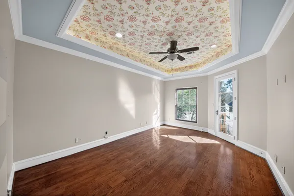 a view of a living room and entry way