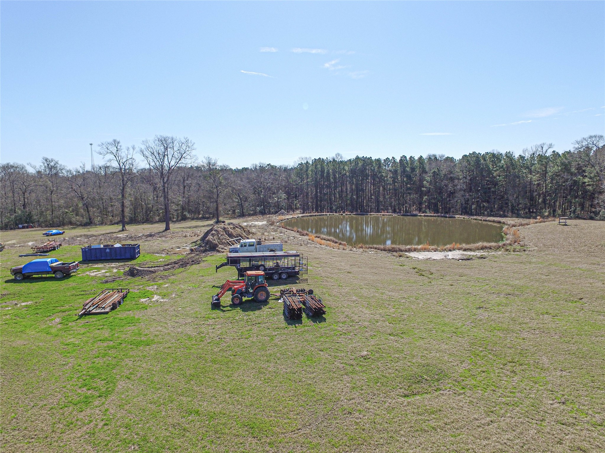 684 Hooks Road Corrigan, TX 75939 - Photo 6 of 34 a view of a lake with houses