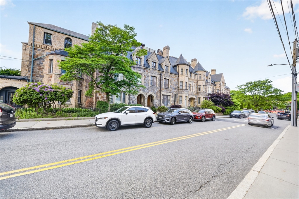352 Tappan Street, Unit 1 Brookline, MA 02445 - Photo 35 of 42 a view of street with parked cars