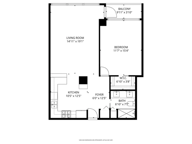 $395,000 | 1030 North State Street, Unit 35K, Chicago, IL 60610