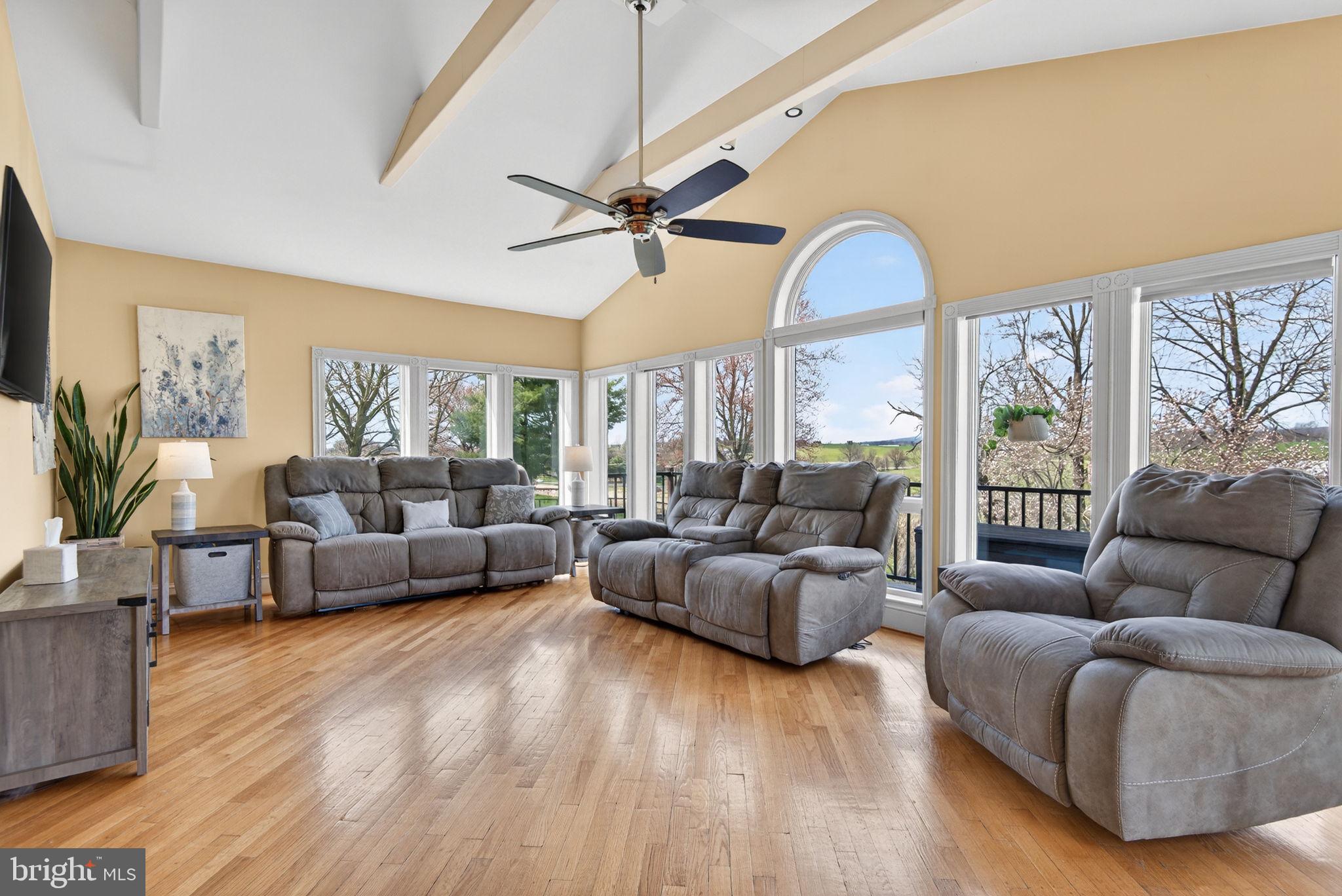 579 Hi View Drive Lititz, PA 17543 - Photo 14 of 55 The views from the sunroom steal the show