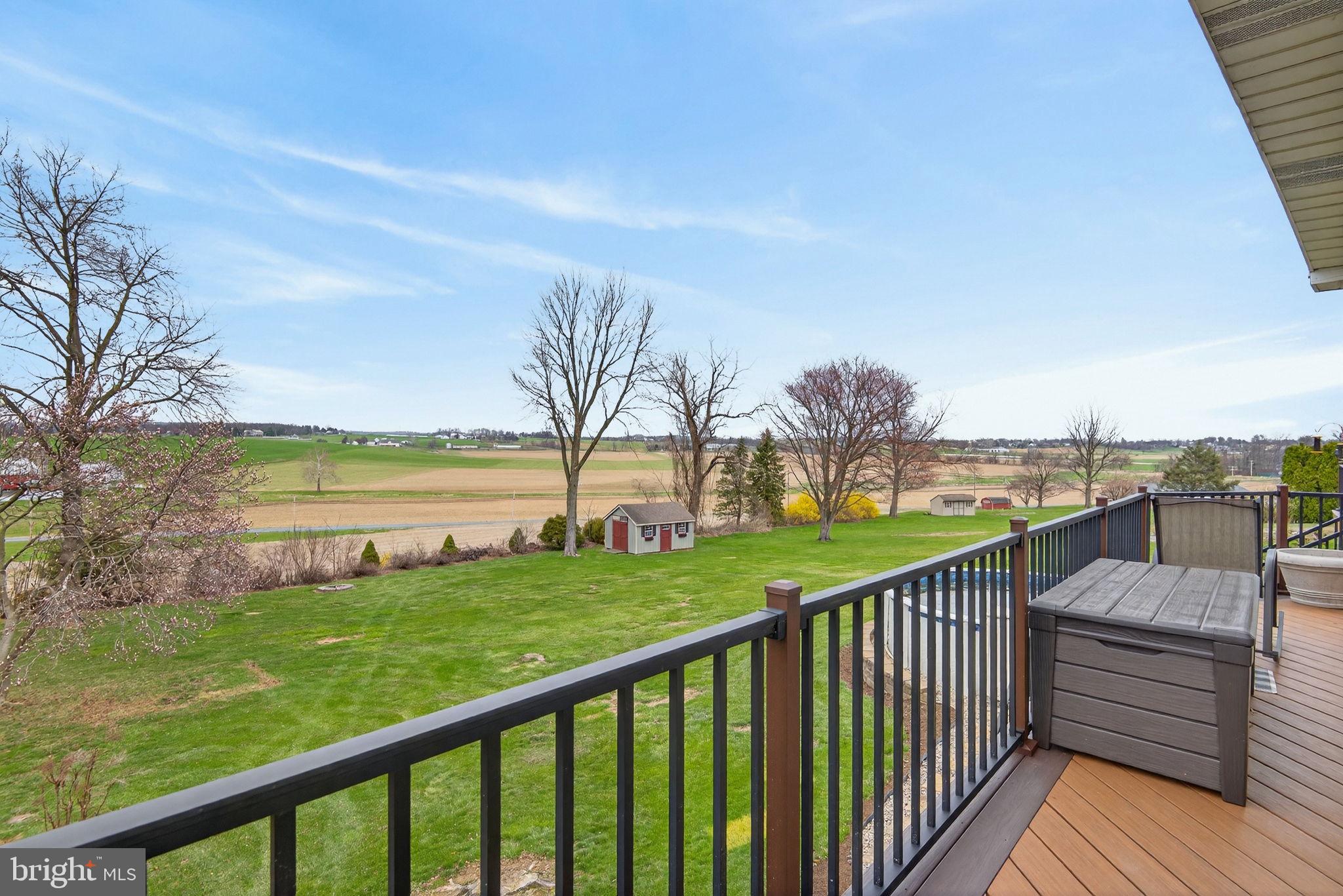 579 Hi View Drive Lititz, PA 17543 - Photo 41 of 55 Striking composite deck showcased w/metal rail