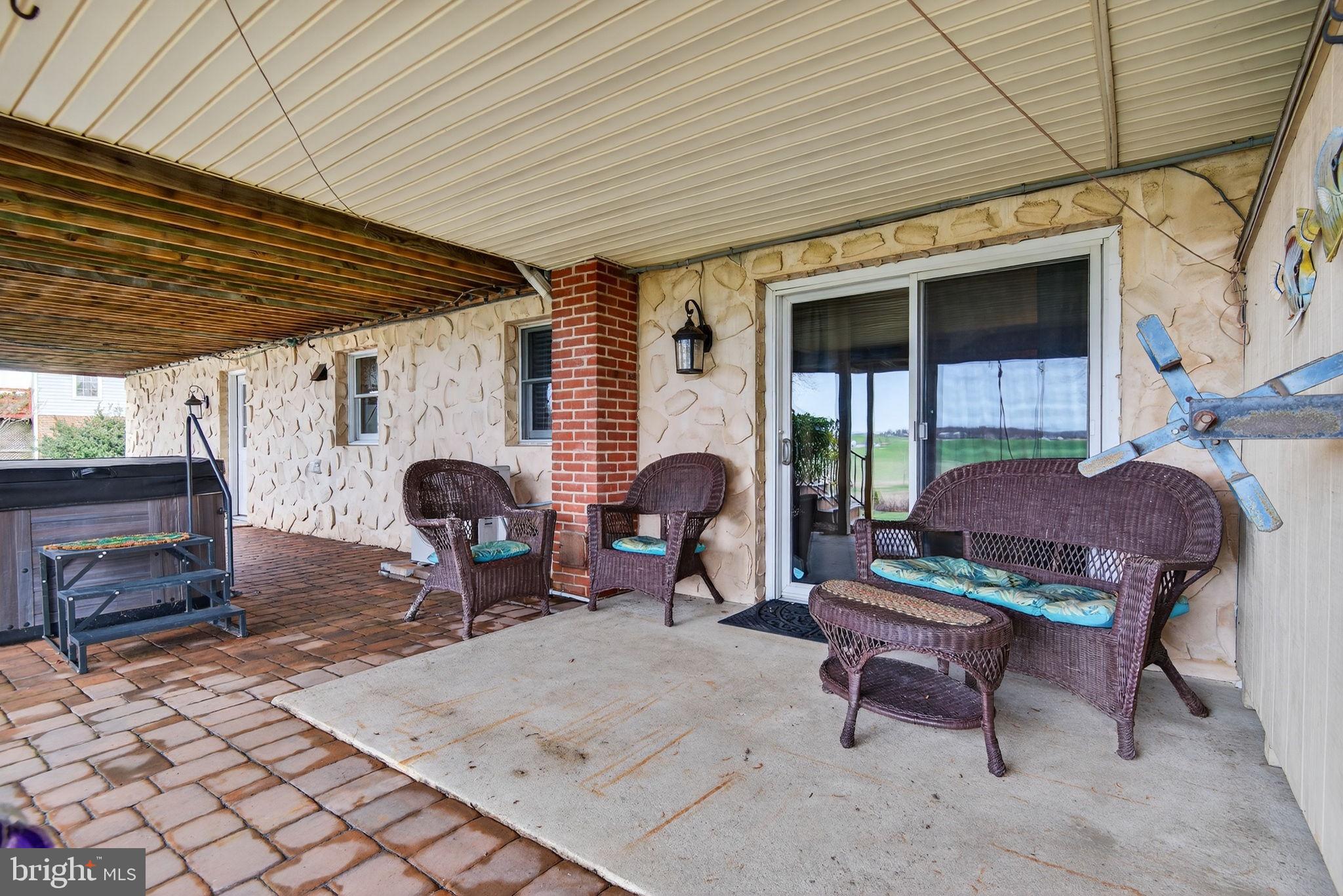 579 Hi View Drive Lititz, PA 17543 - Photo 43 of 55 Relaxation is the destination on the covered patio