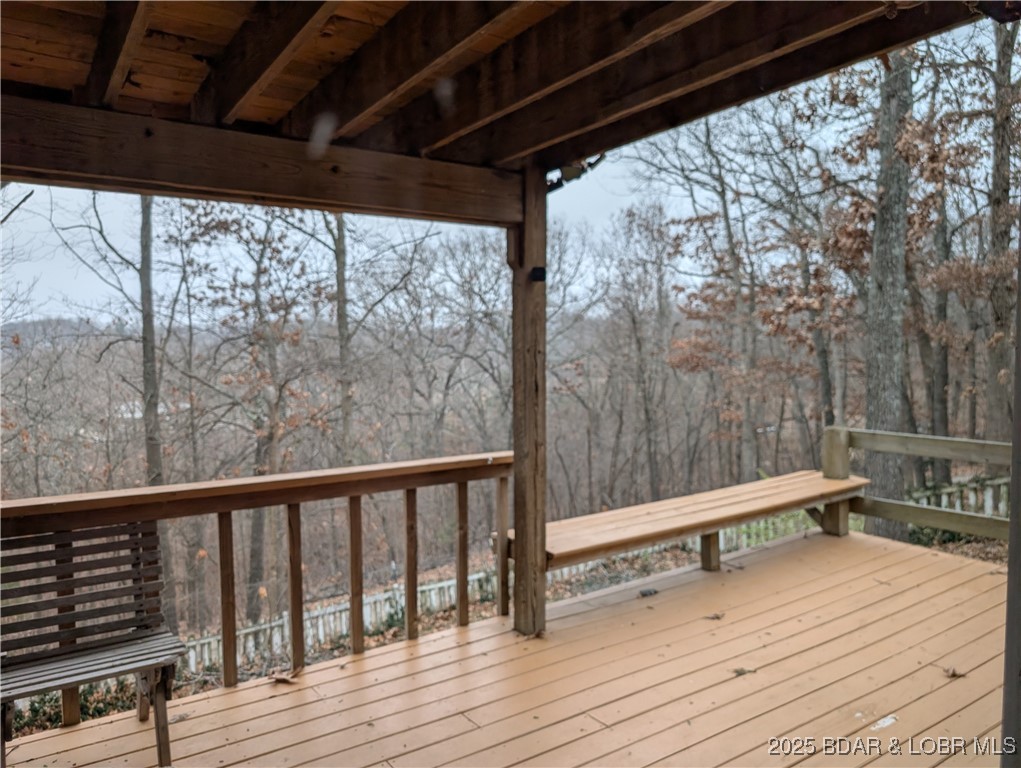 722 Riley Ridge Road Linn Creek, MO 65052 - Photo 50 of 52 Lower deck - covered part