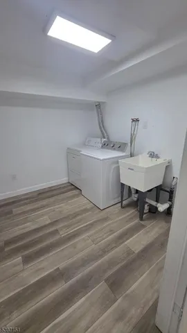 a view of a room with table and chair