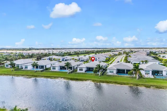 a view of a backyard with a garden