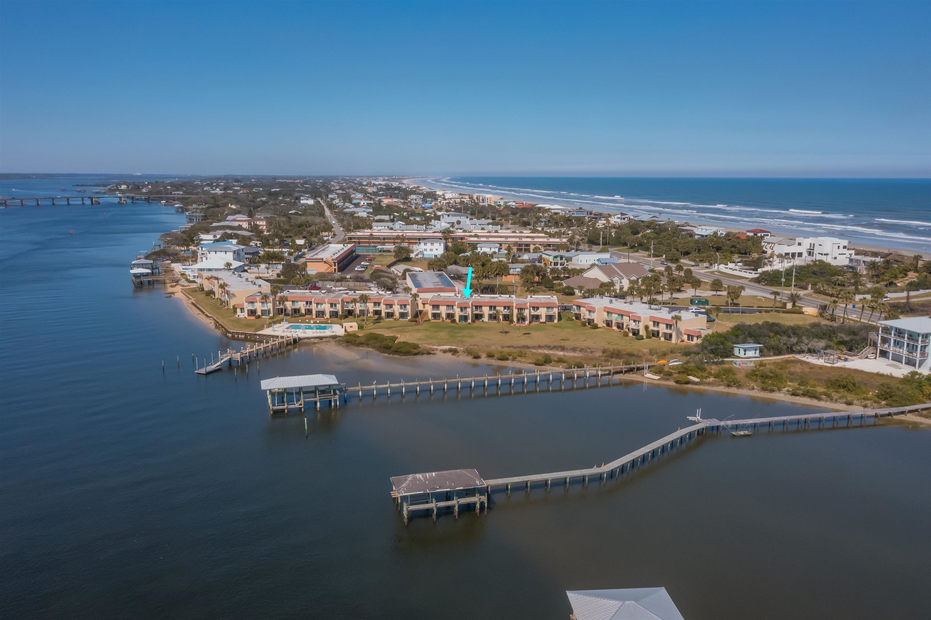 7265 A1A South, Unit B3 St. Augustine, FL 32080 - Photo 12 of 45 an aerial view of a city