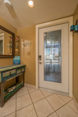 a view of kitchen and utility room