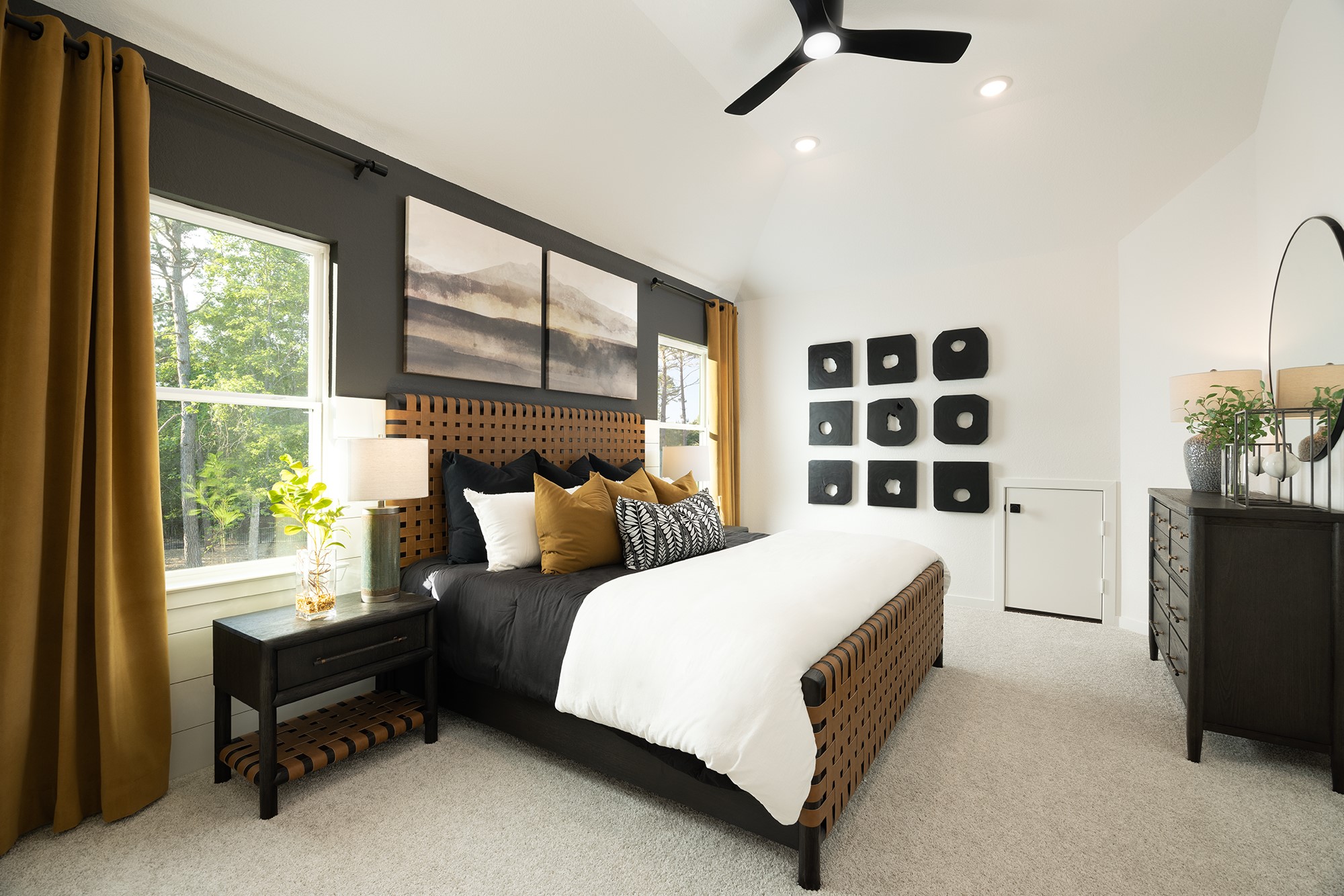 41885 Wendele Way Montgomery, TX 77316 - Photo 14 of 27 a spacious bedroom with a bed and a large window