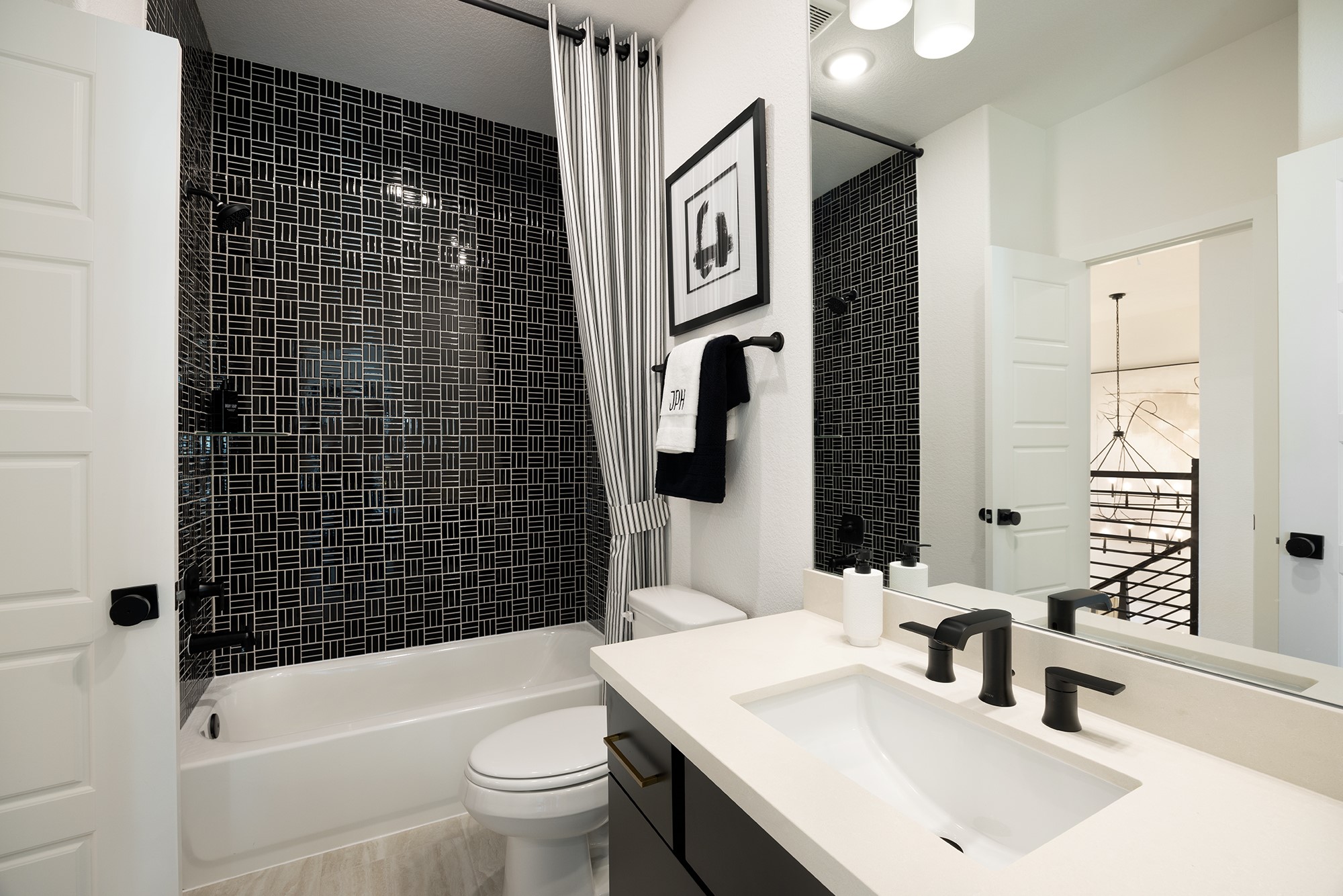 41885 Wendele Way Montgomery, TX 77316 - Photo 17 of 27 a bathroom with a sink toilet and shower