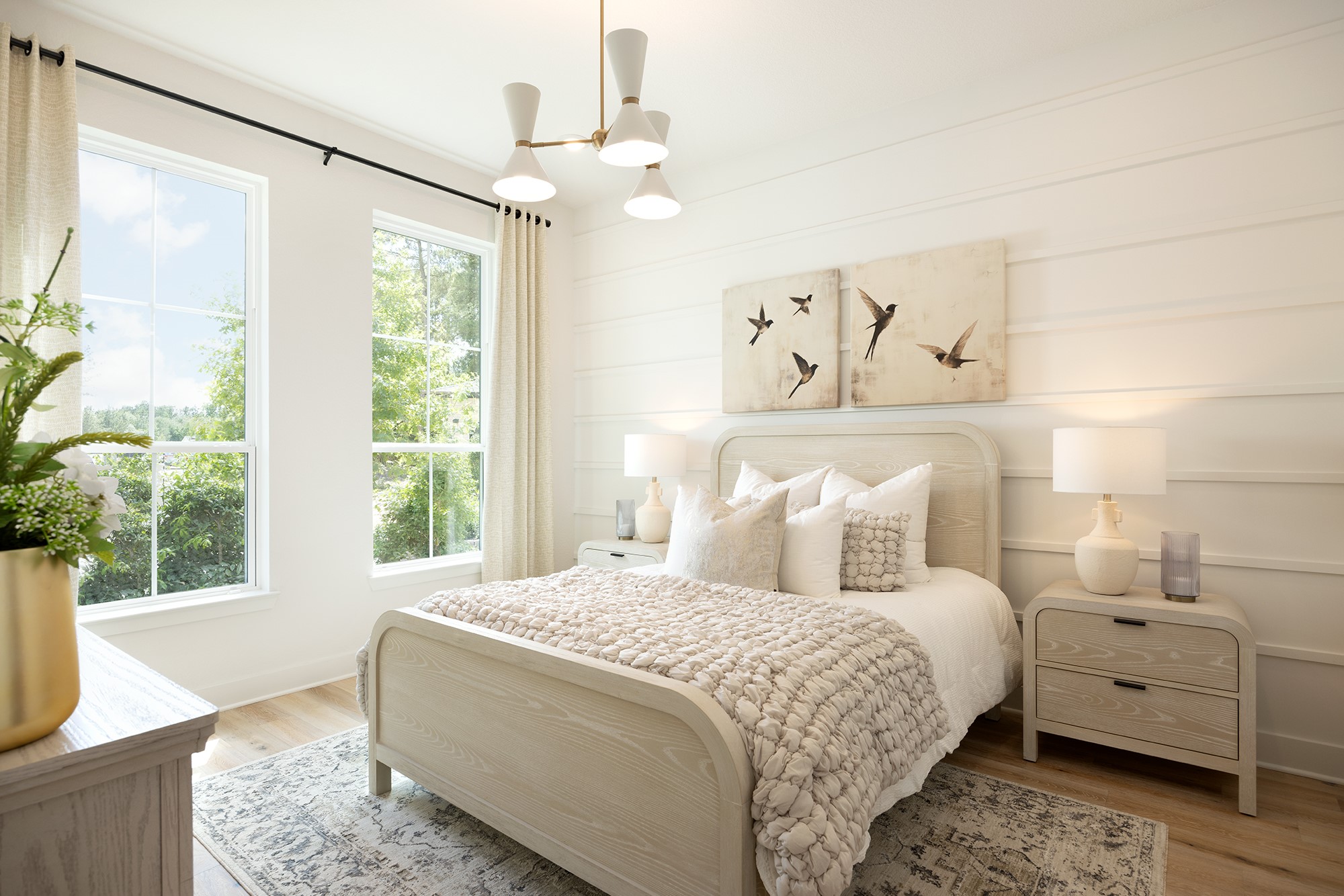 41885 Wendele Way Montgomery, TX 77316 - Photo 18 of 27 a bedroom with a large bed and a window