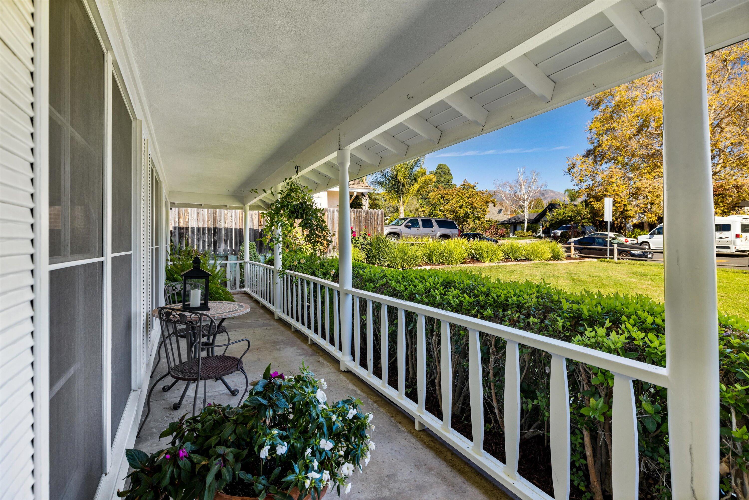 961 Randolph Road Santa Barbara, CA 93111 - Photo 3 of 33 Front Porch