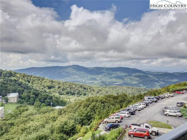 a view of a city with sunset view