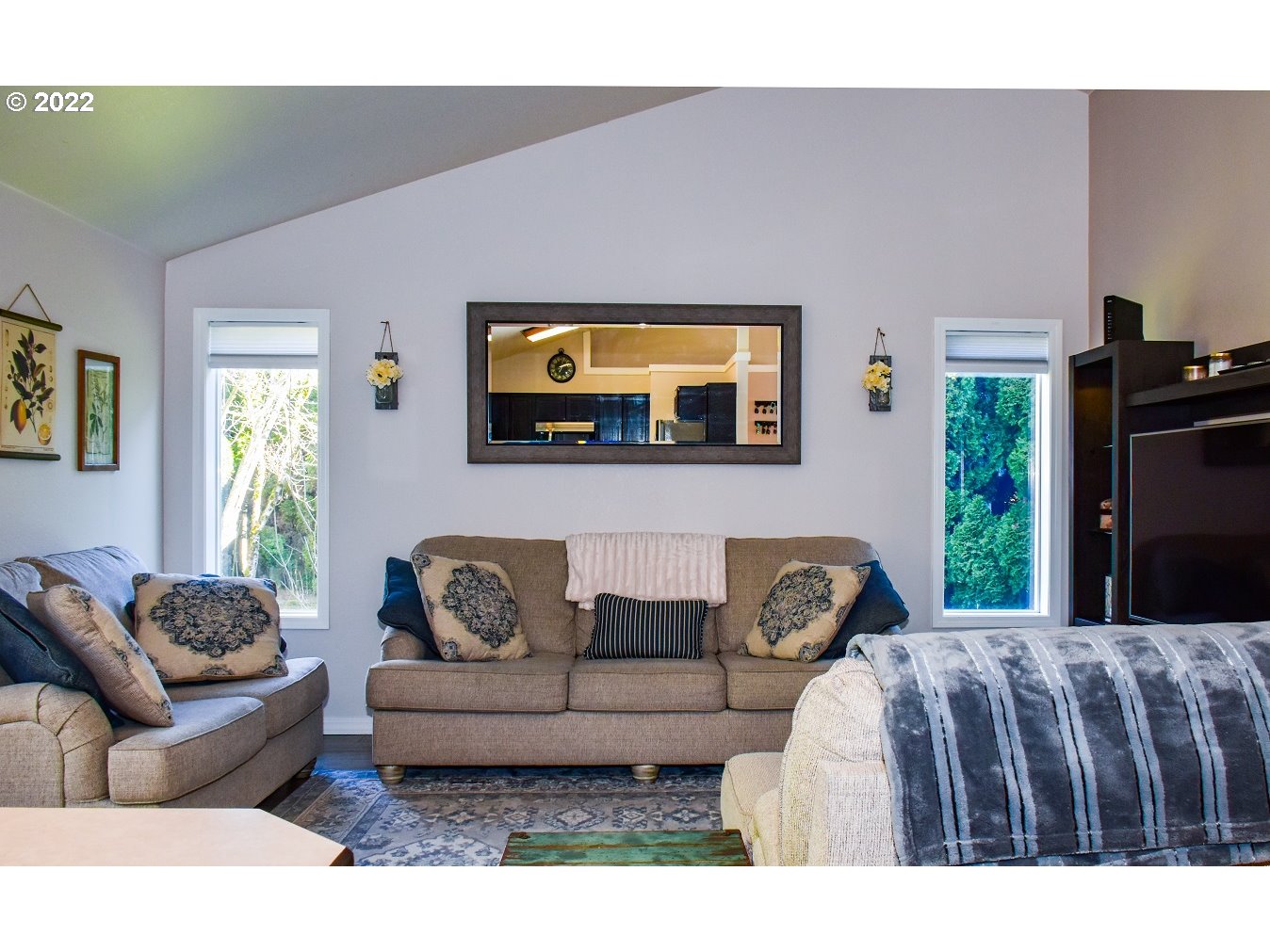 6806 D Court Springfield, OR 97478 - Photo 11 of 22 a living room with furniture and a flat screen tv