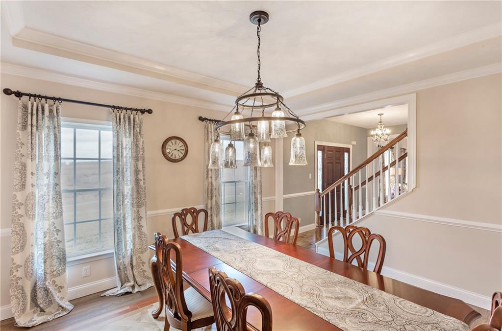 375 Lynn Portal Road Washington, PA 15301 - Photo 13 of 25 Family size formal dining room with tray ceiling