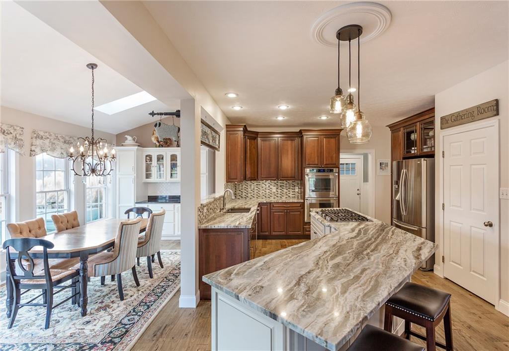 375 Lynn Portal Road Washington, PA 15301 - Photo 14 of 25 Spacious custom kitchen with large angled center island