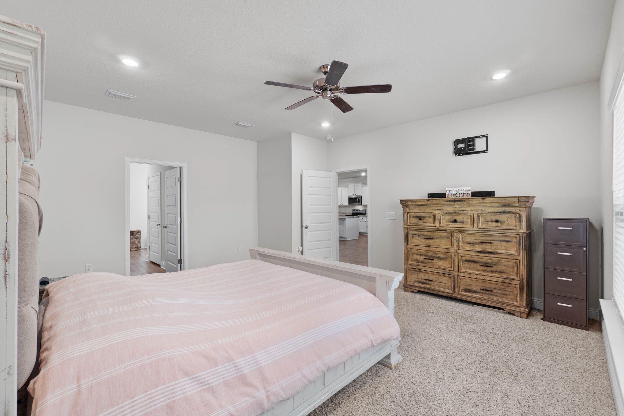 371 Lightning Bug Lane Freeport, FL 32439 - Photo 21 of 56 a bedroom with a bed and furniture