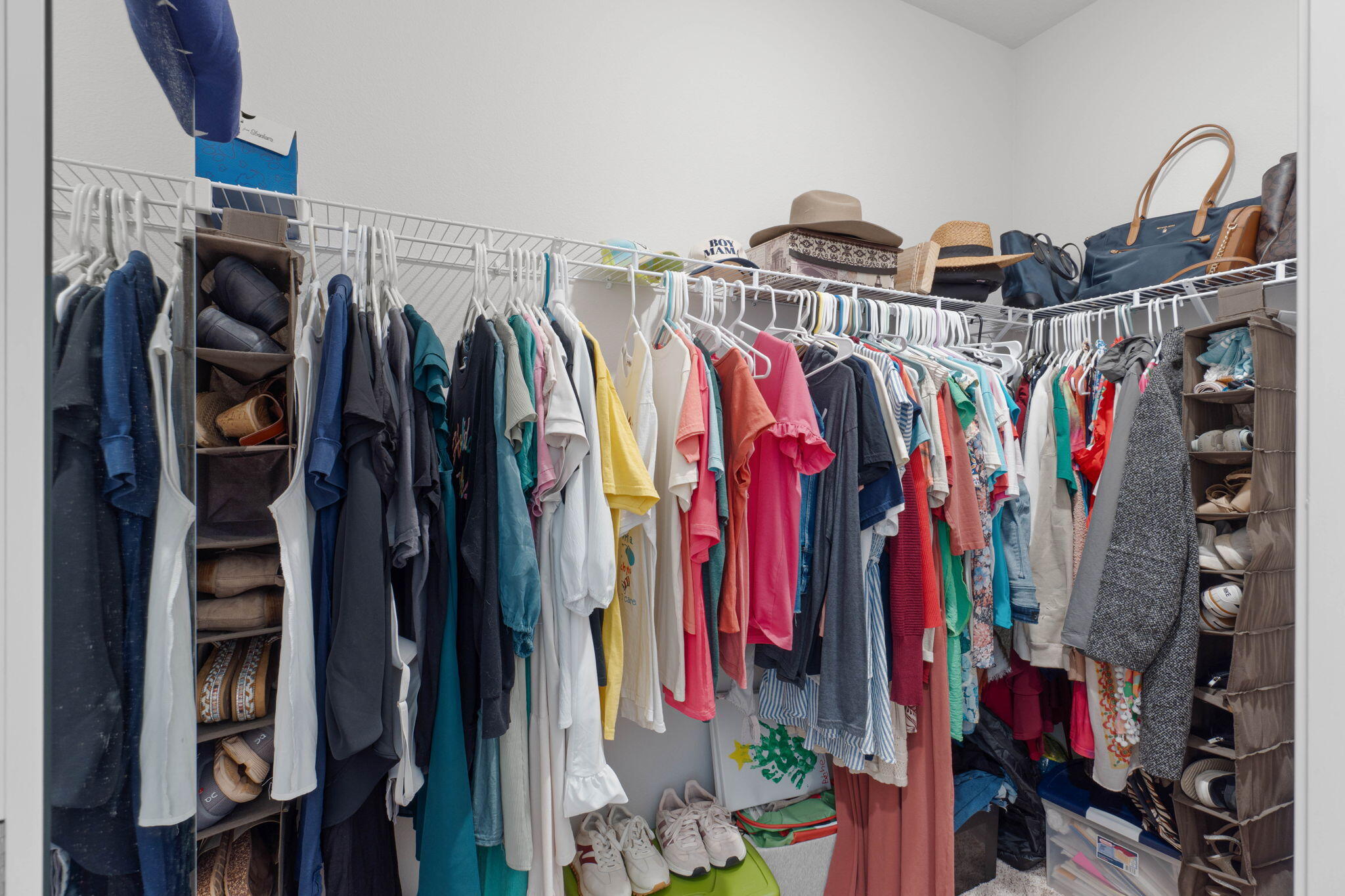 371 Lightning Bug Lane Freeport, FL 32439 - Photo 25 of 56 a view of walk in closet with clothes and shoes