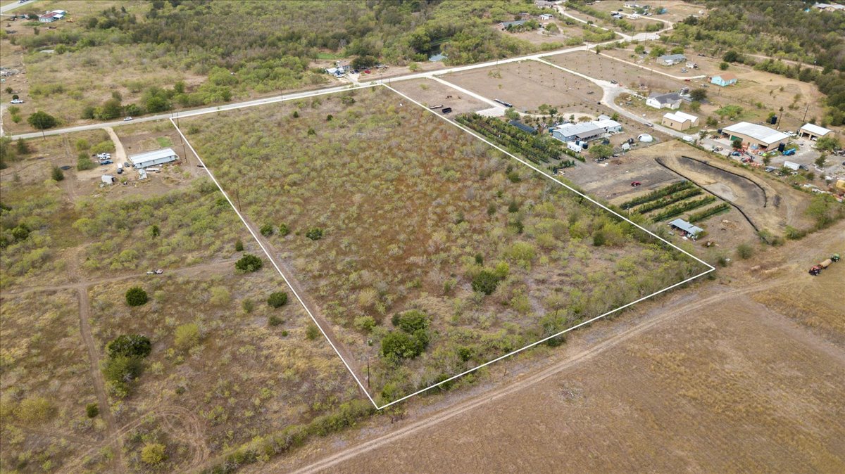 Tbd Ranchero Drive Buda, TX 78610 - Photo 5 of 10 Overview of rural landscape with property boundaries highlighted